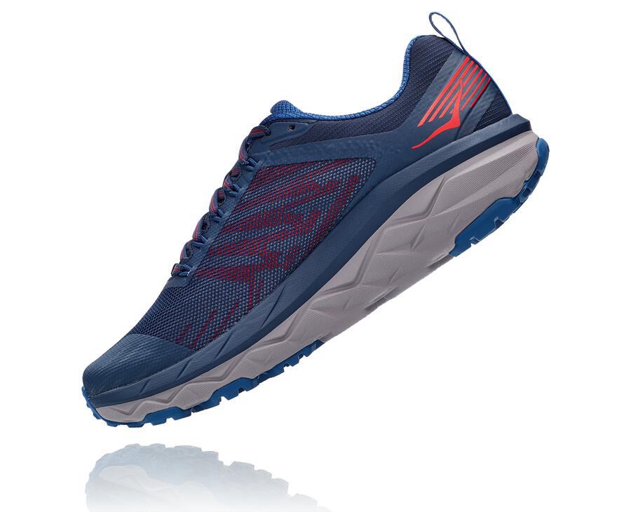 Zapatillas Trail Hoka One One Hombre - Challenger Atr 5 - Azul Marino - KZT482350